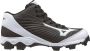 Mizuno Franchise 9 Mid Sportschoenen Korfbal Gras zwart wit - Thumbnail 9