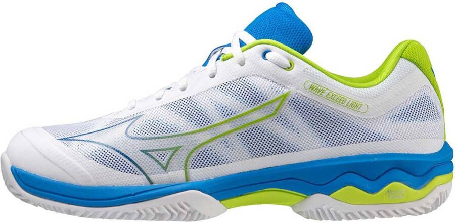 Mizuno Padelschoen Tennisschoen Wave Exceed Light Heren Wit