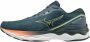 Mizuno Wave Skyrise 3 Heren Sportschoenen Hardlopen Weg donkerblauw - Thumbnail 16