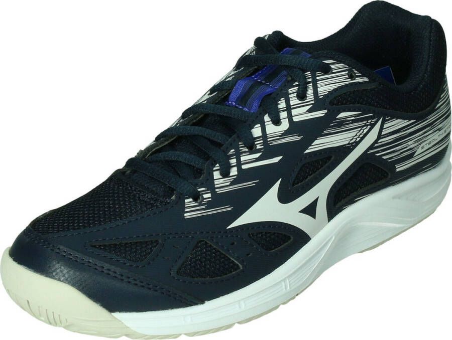 Mizuno Stealth Star kinderen Sportschoenen Volleybal Indoor wit blauw