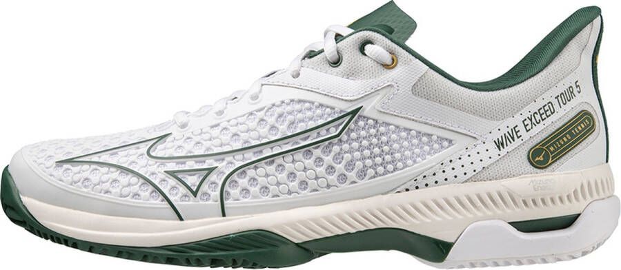 Mizuno Tennisschoen Padelschoen Wave Exceed Tour 5 CC Heren Wit