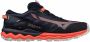 Mizuno Wave Daichi 7 Trailrunningschoenen Dames Night Sky Quicksilver Coral - Thumbnail 8