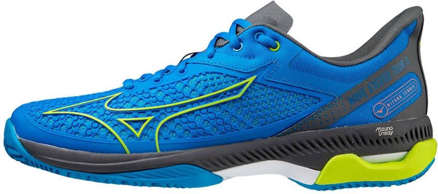 Mizuno Wave Exceed Tour 5 Cc Tennisbannen Schoenen Blauw Man