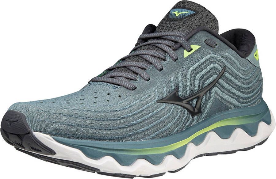 Mizuno Wave Horizon 6 blauw hardloopschoenen heren (J1GC222615)