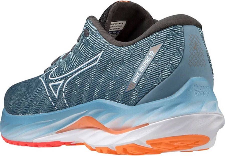 Mizuno Wave Inspire 19 Hardloopschoenen Blauw Man