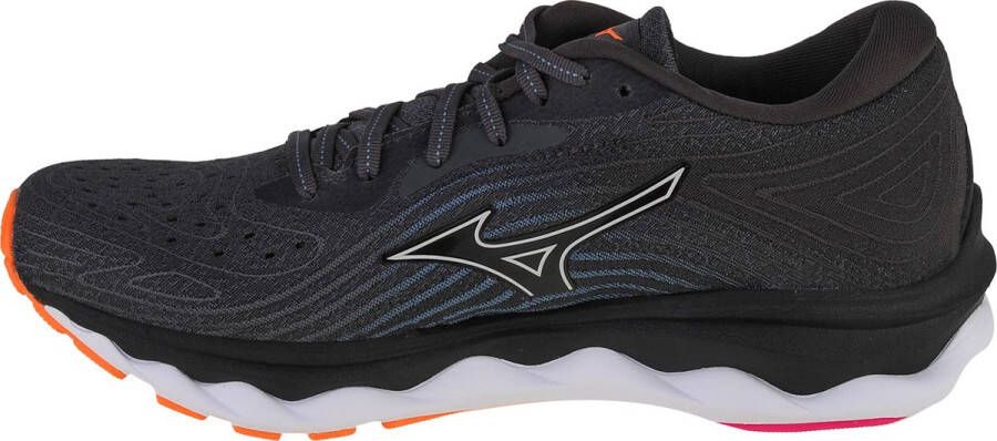 Mizuno Wave Sky 6 J1GD220271 Vrouwen Grijs Hardloopschoenen