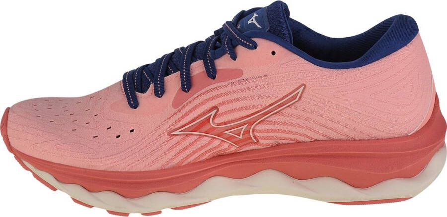 Mizuno Wave Sky 6 J1GD220273 Vrouwen Roze Hardloopschoenen