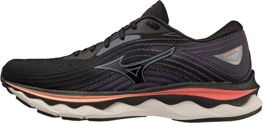 Mizuno Wave Sky 6 zwart hardloopschoenen dames (J1GD220222) - Foto 5