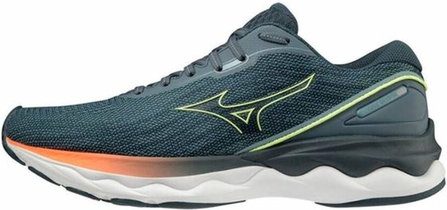 Mizuno Wave Skyrise 3 Heren Sportschoenen Hardlopen Weg donkerblauw