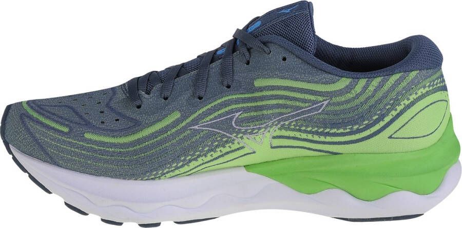 Mizuno Wave Skyrise 4 Hardloopschoenen Groen 1 2 Man