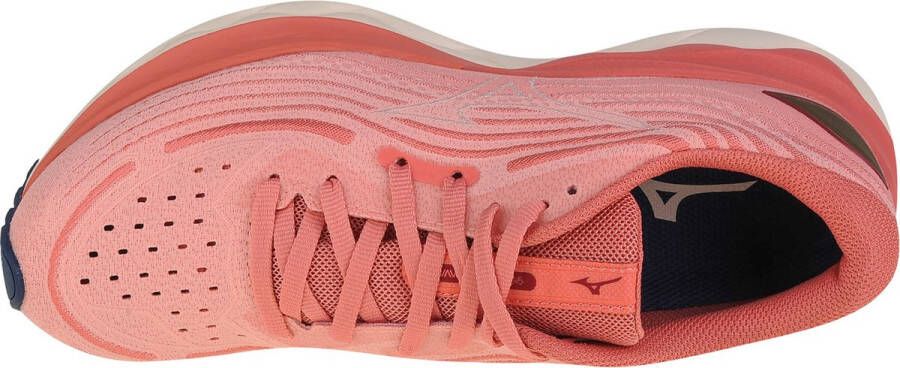 Mizuno Wave Skyrise 4 J1GD230923 Vrouwen Roze Hardloopschoenen