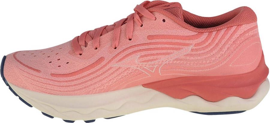 Mizuno Wave Skyrise 4 J1GD230923 Vrouwen Roze Hardloopschoenen