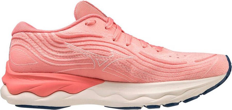 Mizuno Wave Skyrise 4 J1GD230923 Vrouwen Roze Hardloopschoenen