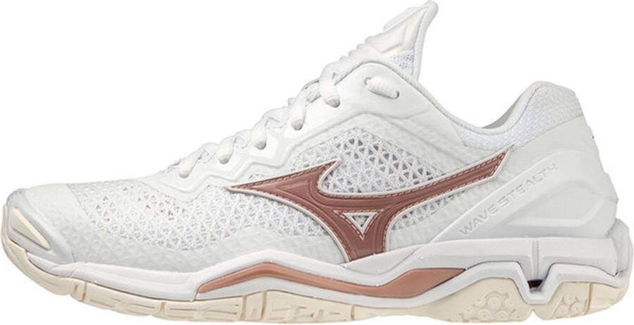 Mizuno Wave Stealth V Dames Sportschoenen Volleybal Indoor wit