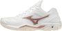 Mizuno Wave Stealth V Dames Sportschoenen Volleybal Indoor wit - Thumbnail 2