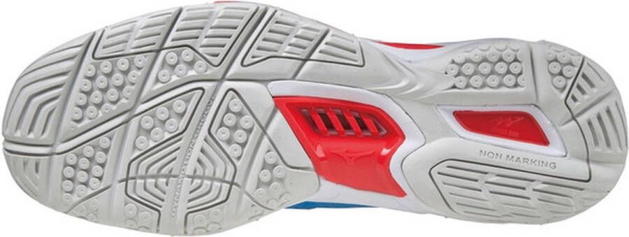 Mizuno Wave Stealth V Sportschoenen Volleybal Indoor blauw wit