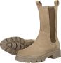 Mjus Beatrix M79203 hoge leren chelsea boots beige - Thumbnail 8