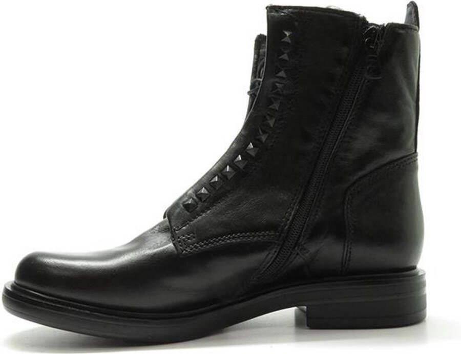 Mjus Zwarte Veterboots