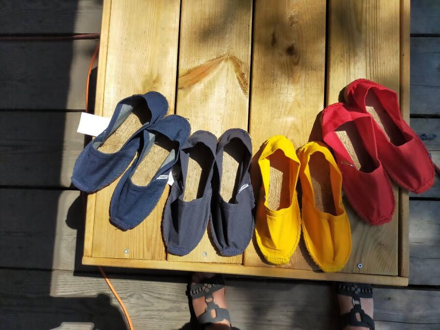 Mora Espadrille junior kleur rood zomer schoen zomerschoen junior jongen meisje kinderschoen