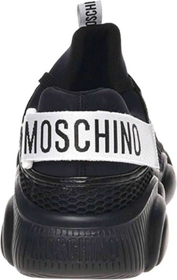 Moschino Heren Teddy Sneakers Zwart