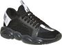 Moschino Teddy Sneakers Zwart Black Heren - Thumbnail 4