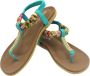 Mrchlabel Mrch Label Eline Sandalen Dames Slippers Mintgroen - Thumbnail 7