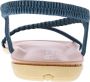 Mrchlabel Mrch Label Faye Dames Sandalen Slippers donkergroen - Thumbnail 6