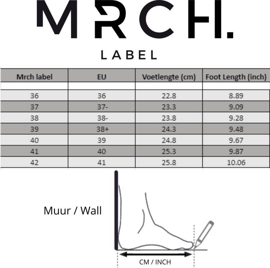 Mrchlabel MRCH. Label Khosi Dames Sandalen Wit