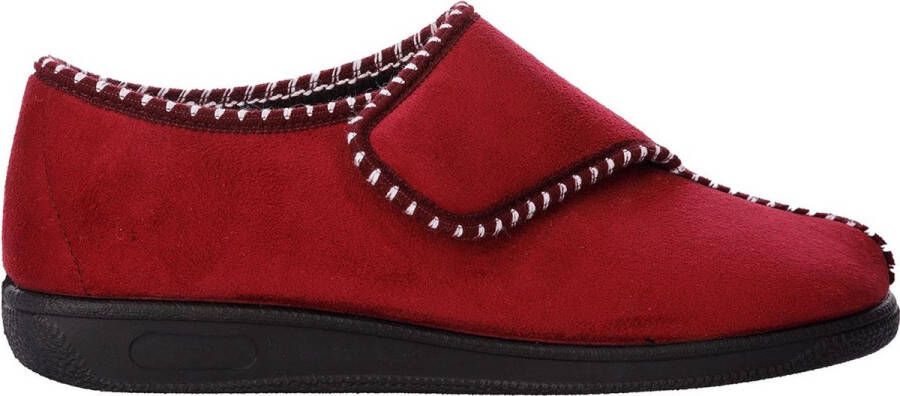 MSF Dames pantoffel laag model bordeaux