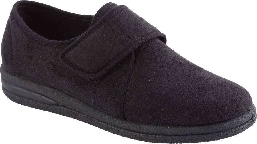 MSF Senioren Pantoffel Unisex – Laag Model – Zwart