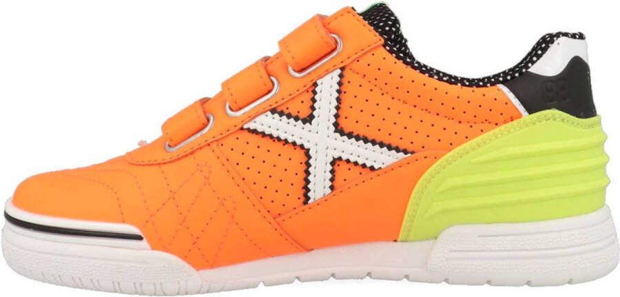 Munich Sneakers oranje Imitatieleer Heren