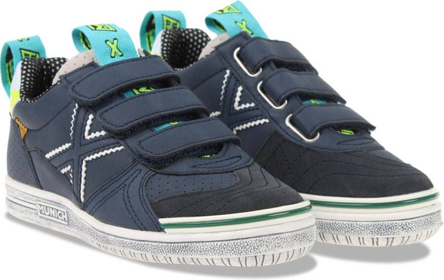 Munich G3 Velcro Lage sneakers Jongens Blauw - Foto 12