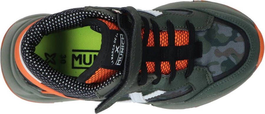 Munich STB mini track boot sneakers groen Textiel Heren