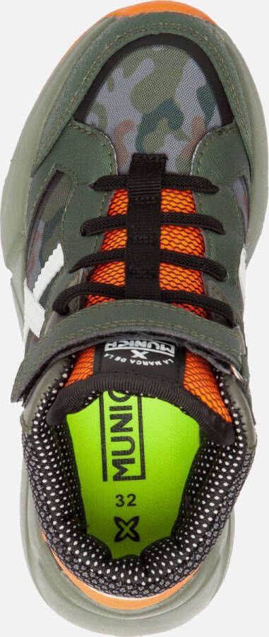 Munich STB mini track boot sneakers groen Textiel Heren