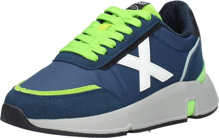 Munich Versus Lage sneakers Jongens Blauw