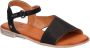 Mustang Zwarte zomersandalen met klittenbandsluiting Black Dames - Thumbnail 10