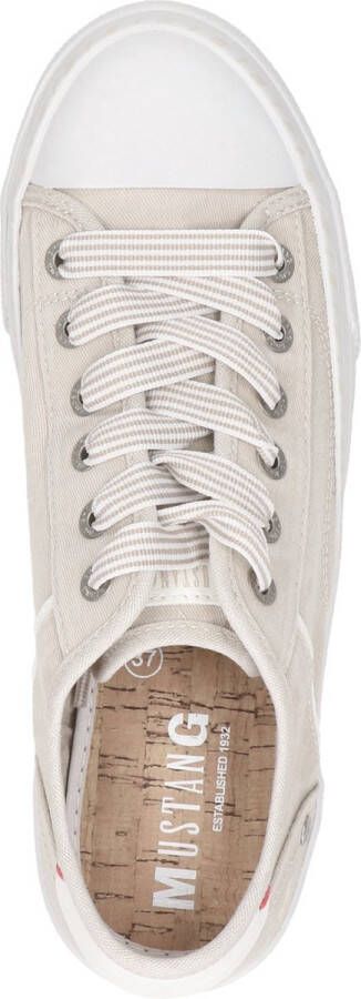 Mustang dames sneaker Beige