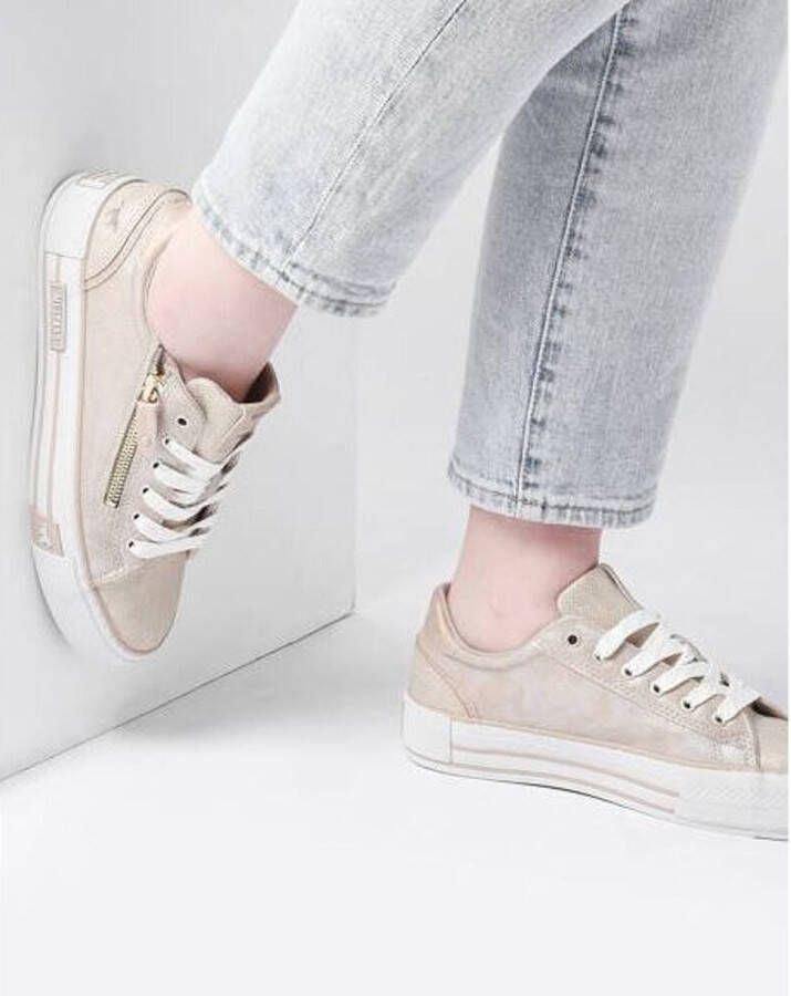 Mustang dames sneaker Goud