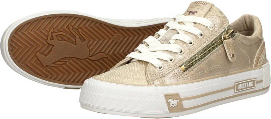 Mustang dames sneaker Goud