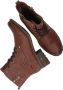 Mustang Veterschoenen Hoog Veterschoenen Hoog cognac - Thumbnail 10