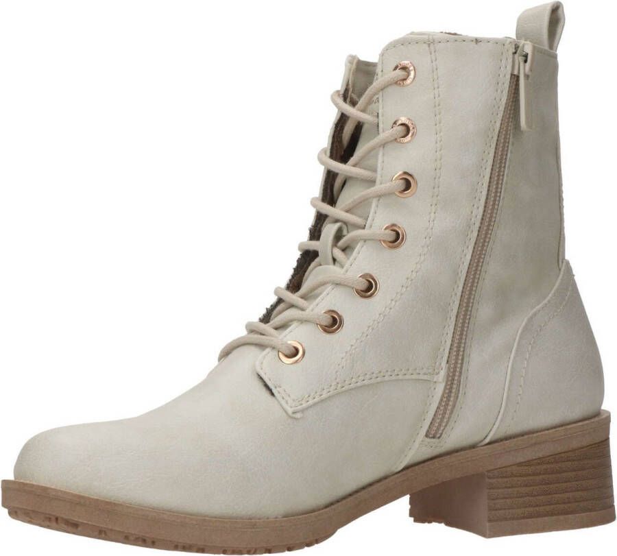 Mustang dames veterboot Off White