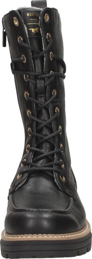 Mustang dames veterboot Zwart