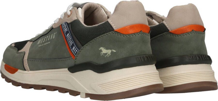 Mustang heren sneaker Groen