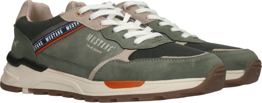 Mustang heren sneaker Groen