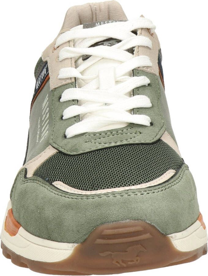 Mustang heren sneaker Groen