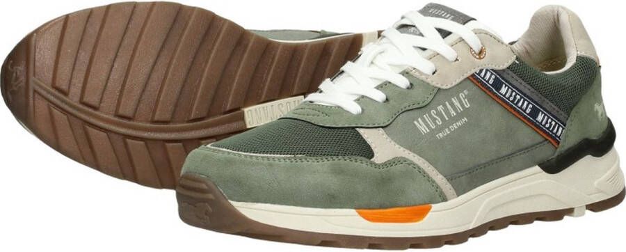 Mustang heren sneaker Groen