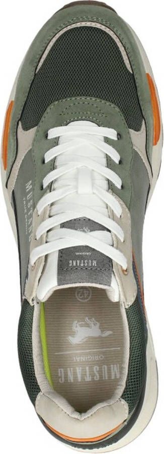 Mustang heren sneaker Groen