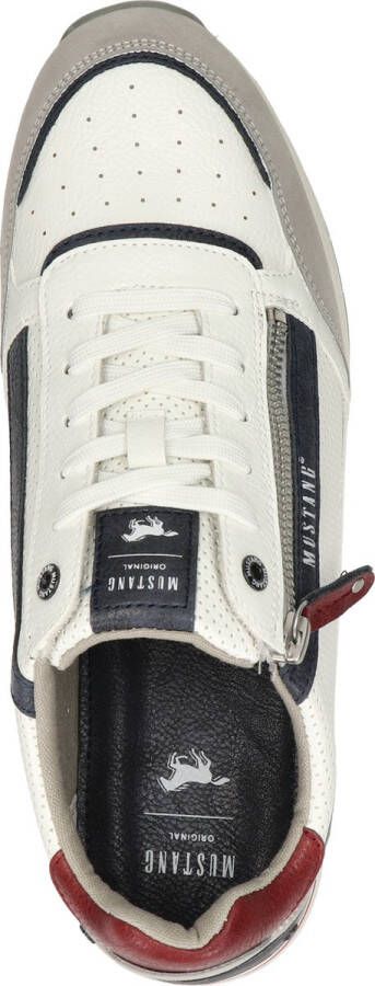 Mustang heren sneaker Wit multi