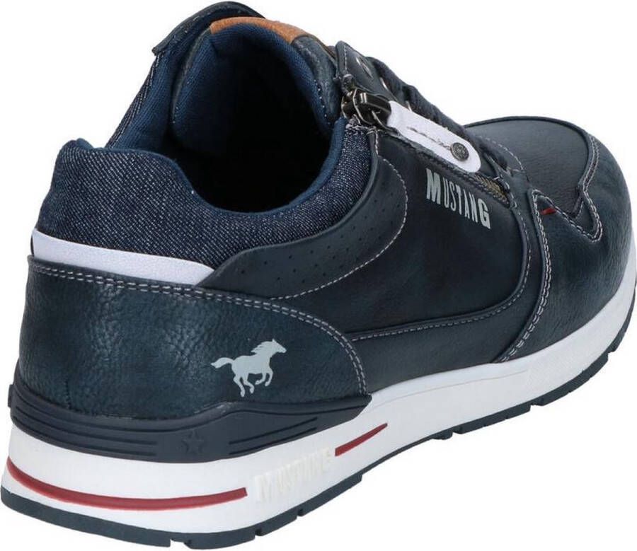 Mustang Donkerblauwe Veterschoenen Heren - Foto 15