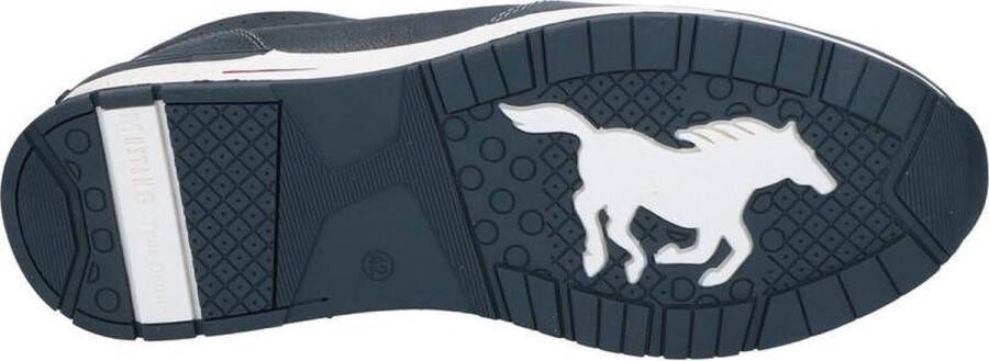 Mustang Heren sneakers Laag blauw